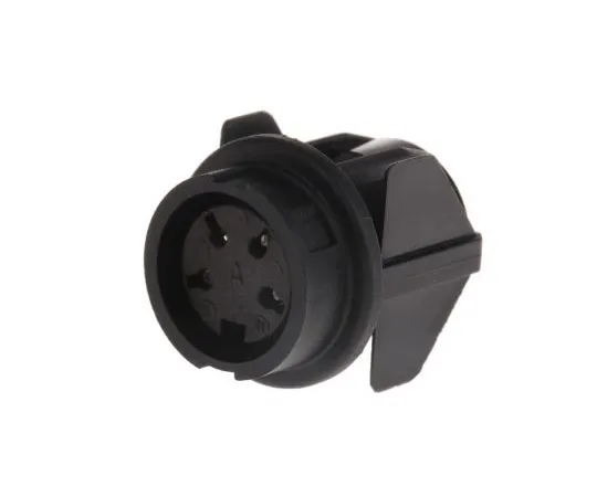 63-7465-60 Amphenol C091B Series M16 Panel Mount Connector, 4 contacts Socket T3327500
