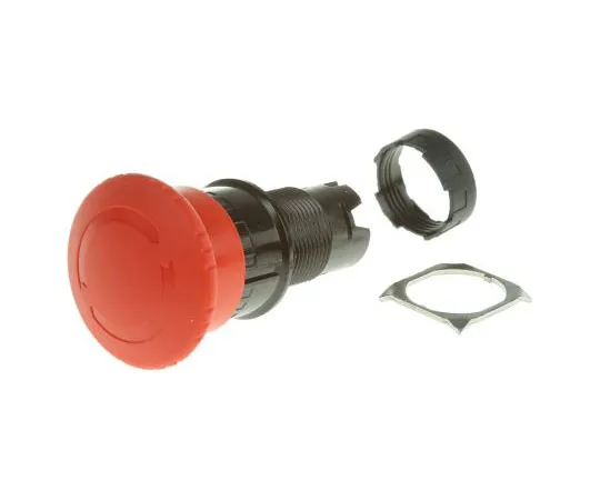 63-7498-60 Schneider Electric Harmony XB6 Series, Red Push Button Head, Turn to Release, 16mm Cutout ZB6AS834