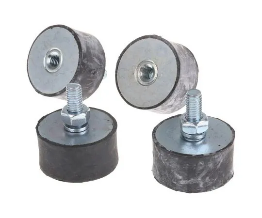 63-7477-89 FIBET 4020VD23-45 40mm Shock Mount M8 40mm Diameter 105.2kg Compression Load 4mm, Male to Female Natural Rubber 4020VD23-45