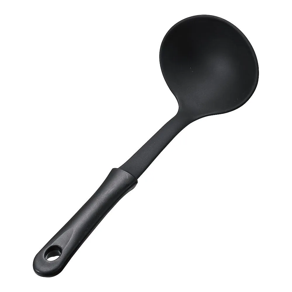 62-6457-18 Mini kitchen nylon ladle black