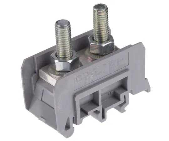 63-7434-28 Entrelec, SNA Series , 1 kV ac Feed Through Terminal Block, Stud Termination 1SNA115143R1200