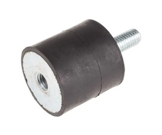63-7392-48 RS PRO 40mm Shock Mount M10 40mm Diameter 102.85kg Compression Load, Male to Female Natural Rubber 171-2607