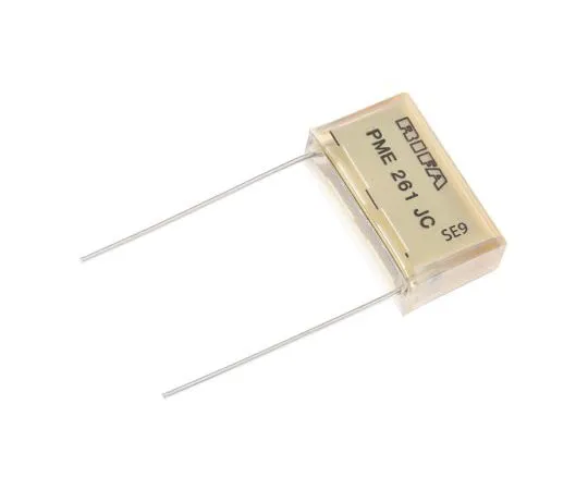 63-7533-12 KEMET Paper Capacitor 47nF 1 kV dc, 500 V ac ±10% Tolerance PME261 Through Hole +100°C PME261JC5470KR30