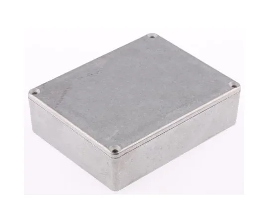 63-7499-77 Hammond 1590, Die Cast Aluminium Enclosure, IP54, Shielded, 119.5 x 94 x 34mm 1590BB