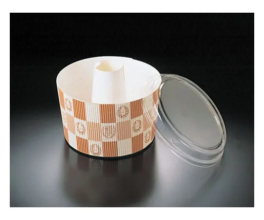 62-6576-88 Chiffon Cup w/Lid White/Emblem Grid Pattern SC-841-A (50 Sheets)