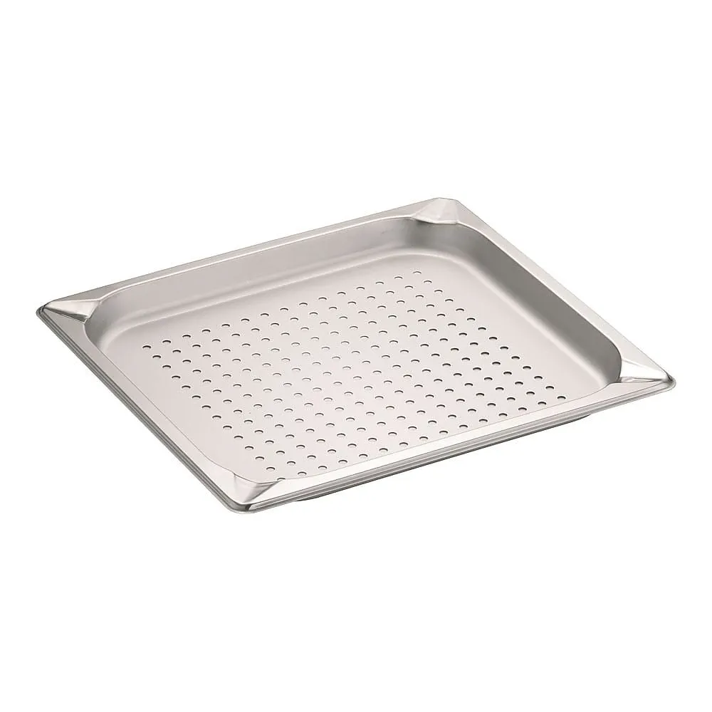 62-6360-65 KINGO Stainless Steel Hole Hotel Pan 2/3 x 25 23025PS