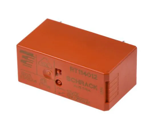 63-7413-54 TE ConnectivityRT1 SPDT Non-Latching Relay PCB Mount, 12V dc Coil, 12A RT114012