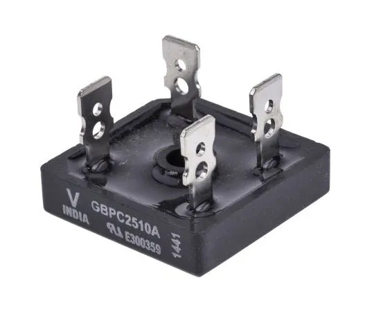 63-7523-43 Vishay VS-GBPC2510A, Bridge Rectifier, 25A 1000V, 4-Pin GBPC-A VS-GBPC2510A