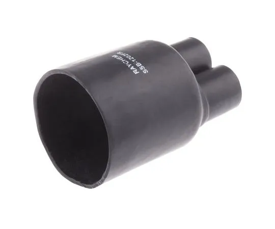 63-7430-38 TE Connectivity Multi-Legged Boot Black, Modified Polyolefin Adhesive Lined, 40.64mm SSB-1202FR