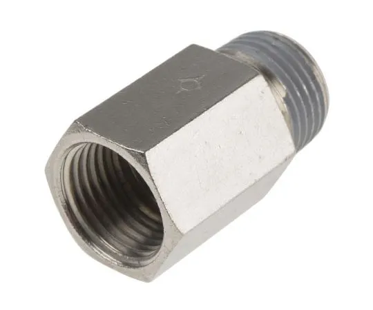 63-7372-43 RS PRO 9.9 kgf/cm², 990 kPa Pneumatic Straight Threaded Adapter, R 1/2 Female Male 144-2706