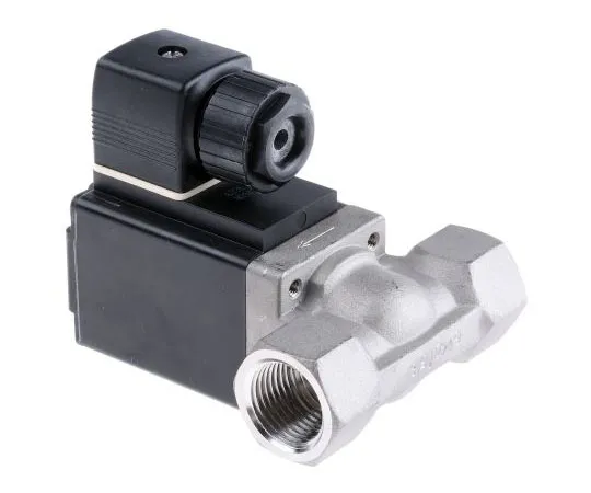 63-7428-51 Burkert Solenoid Valve 047730, 2 port , NC, 240 V ac, 1/2in 47730
