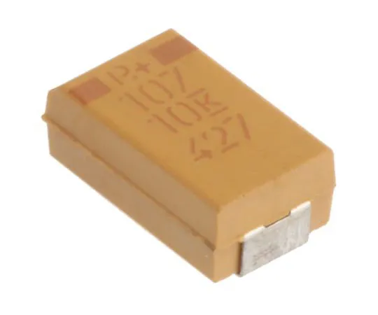 63-7456-26 KEMET Tantalum Capacitor 100μF 10V dc MnO2 Solid ±10% Tolerance T495 Series T495D107K010ATE100