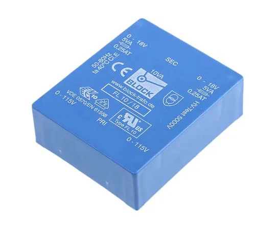 63-7420-19 18V ac 2 Output Through Hole PCB Transformer, 10VA FL 10/18