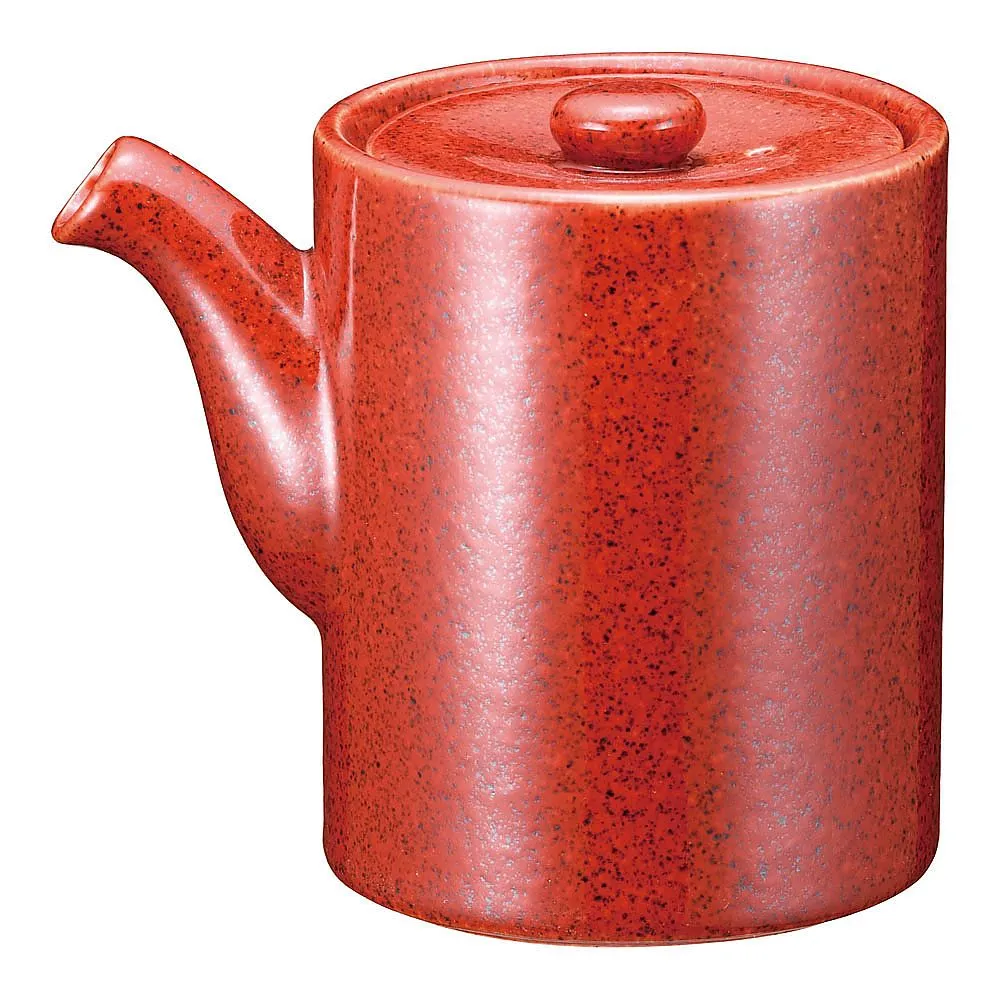 62-6788-80 Persimmon Glaze Stack with Round Dash Small T03-186