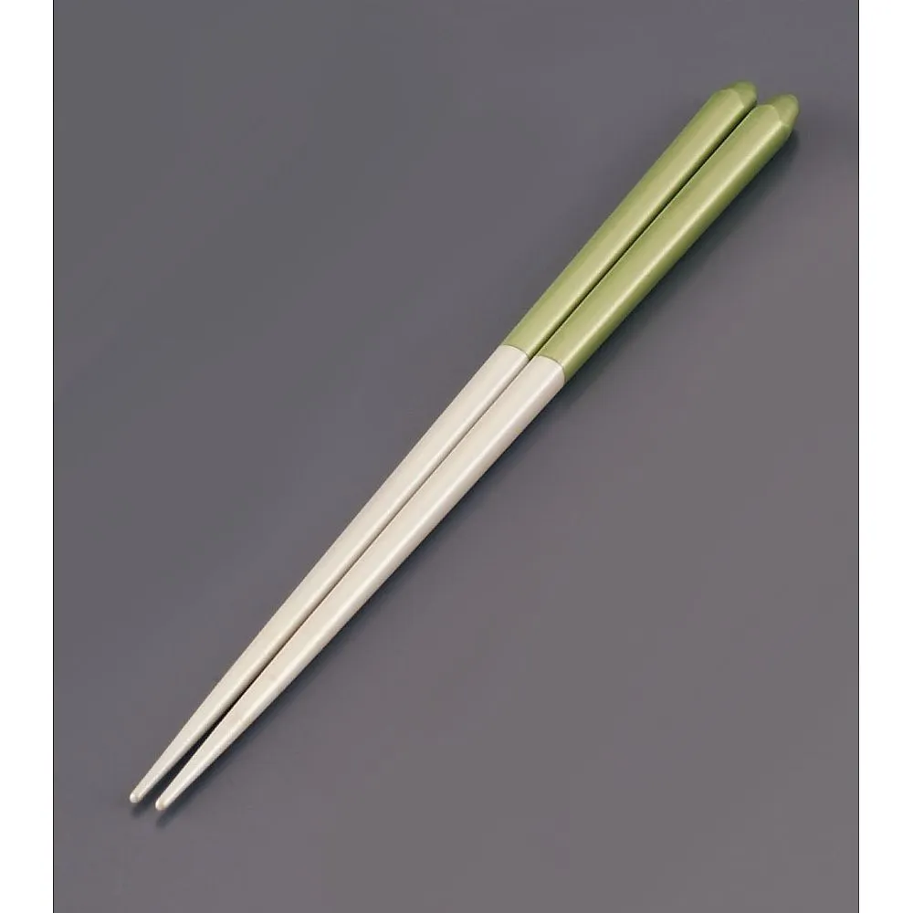 62-6727-58 Wooden Bridal Chopsticks (Pack of 5) Pearl White/Green