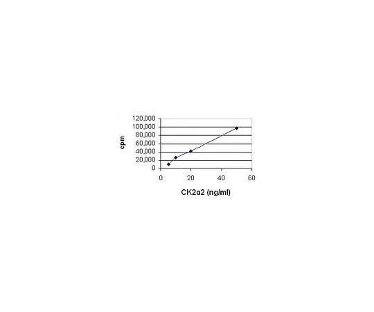 62-8412-04　［Discontinued］Casein Kinase II, α 2, Active, Human, Rec., E. coli　218709-10UG