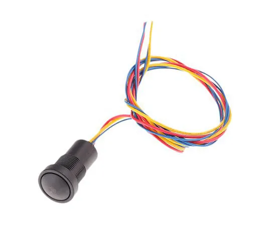 63-7436-44 ITW Single Pole Double Throw (SPDT) Momentary Red LED Push Button Switch, 16 (Dia.)mm, Panel Mount 49-59311R