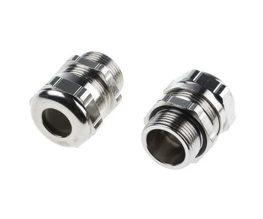 63-7457-58 RS PRO M25 Cable Gland, Nickel Plated Brass, IP68 264-7364