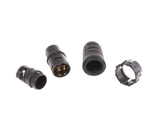 63-7431-46 Switchcraft EN3 Series Cable Mount Connector, 4 contacts Socket EN3C4FX