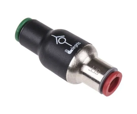 63-7413-45 Legris 7996 Check Valve, 6mm Tube 6mm Tube, 1 → 10bar 7996 06 00