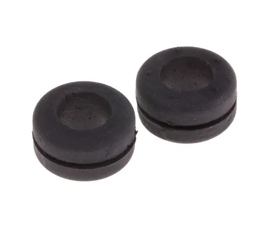 63-7366-27 RS PRO Black Polychloroprene 11mm Round Cable Grommet for Maximum of 8mm Cable Dia. 136-6064