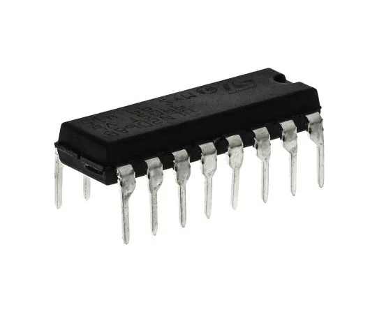 63-7362-02 STMicroelectronics ULN2068B Quad NPN Darlington Pair, 1.75 A 50 V, 16-Pin PDIP ULN2068B