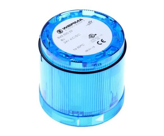 63-7509-68 KombiSIGN 70 843 Beacon Unit, Blue LED, Steady Light Effect, 24 V dc 84350055