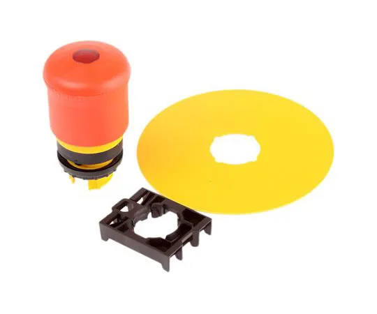 63-7526-65 Eaton M22 Series, Red Emergency Stop Push Button, Pull to Release, 22mm Cutout 78635830 & M22-PVL+M22-A+M22-XAK