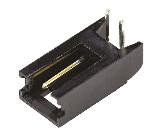 63-7438-28 TE Connectivity AMPMODU MOD II, 2 Way, 1 Row, Right Angle PCB Header 280377-2