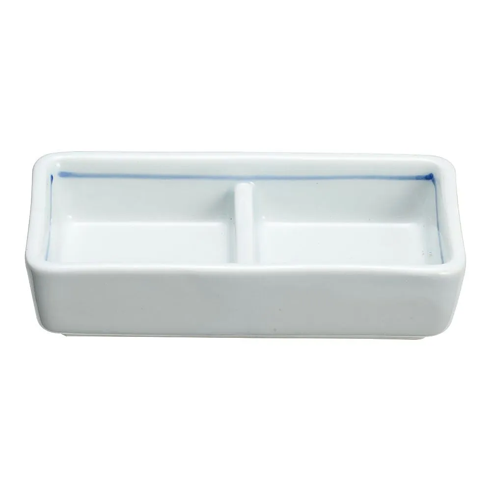 62-6788-68 Celadon Muscle 2 Partition Dish Small T03-202