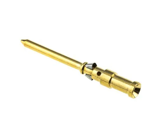 63-7533-84 Han Contacts Series Male Crimp Contact, Rated At 10A, 250 V, For Use With Heavy Duty Power Connectors, Han CD, Han Com, 9150006122