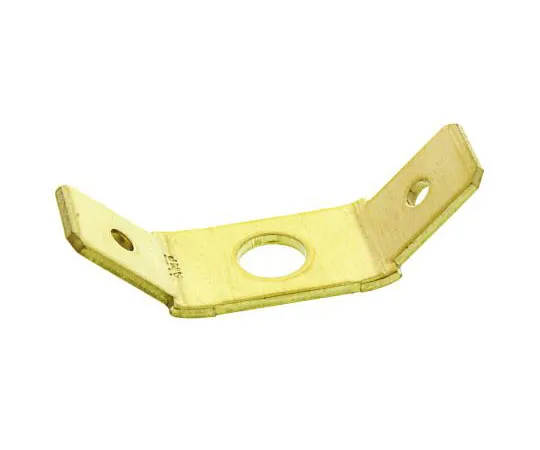 63-7383-97 TE Connectivity FASTON .250 Series , 45° Mount Angle Stud Mount Tab Terminal, 6.35 x 0.81mm 142241-1