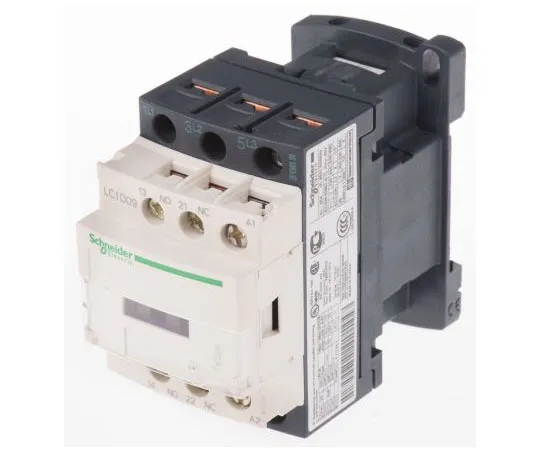 63-7522-33 Schneider Electric 3 Pole Contactor, 9 A, 400 V ac Coil, TeSys D, 3NO, 4 kW LC1D09V7