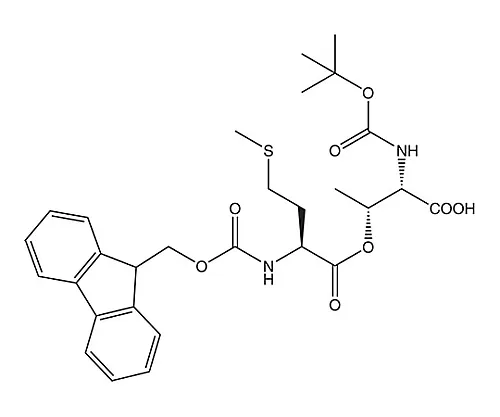 61-0390-92　［Discontinued］Boc-Thr(Fmoc-Met)-OH 852292 5G　8.52292.0005