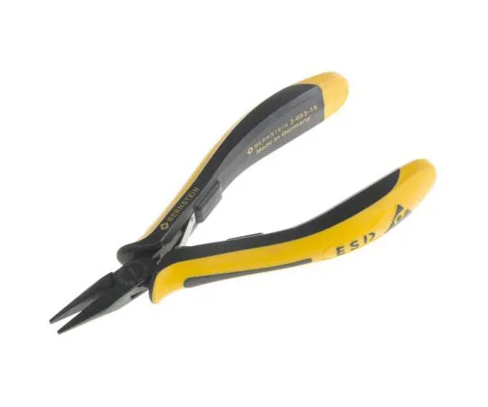 63-7524-43 Bernstein Tools for electronics 130 mm Steel Long Nose Pliers 3-683-15