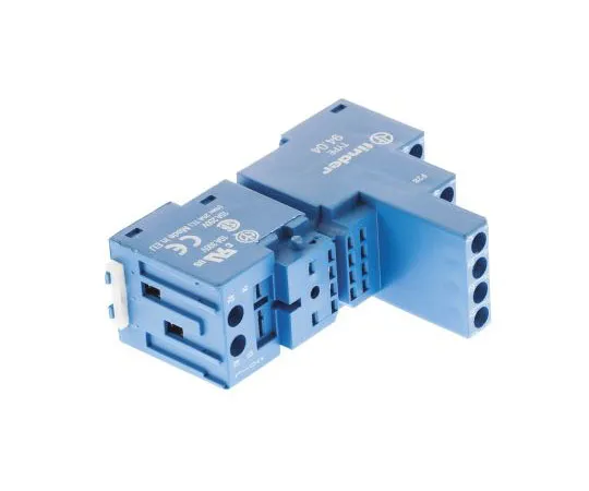 63-7528-03 Finder 11 Pin Relay Socket, 250V ac for *** with 55.34, 85.04, 55.32 Series Relay 94.04SMA