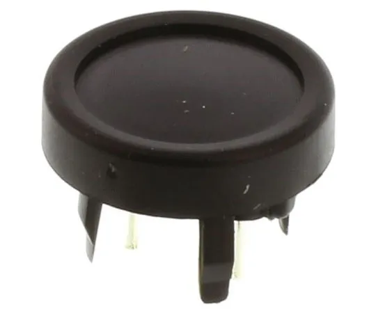 63-7480-09 Single Pole Single Throw (SPST) Black Membrane Keyboard Switch, 125 mA @ 48 V dc 1241.1104.7097