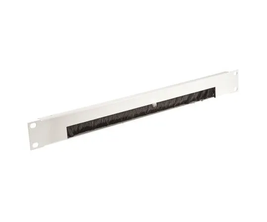 63-7443-65 19-inch Cable Panel, 1U, Grey, Steel 243-1850