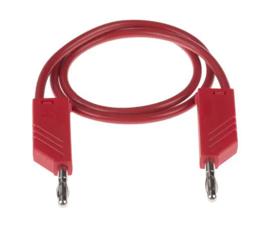 63-7499-44 Hirschmann Test & Measurement Test lead, 32A, 60V dc, Red, 50cm Lead Length 934061101