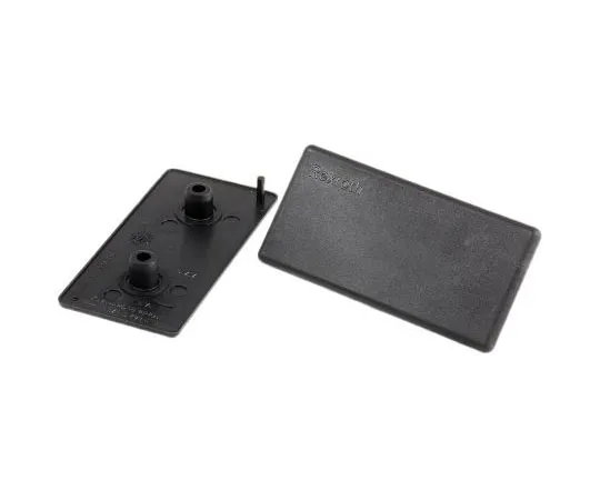63-7520-36 Bosch Rexroth Black PP Rectangular End Cap 45 mm, 90 mm strut profile , Groove 10mm 3842548757