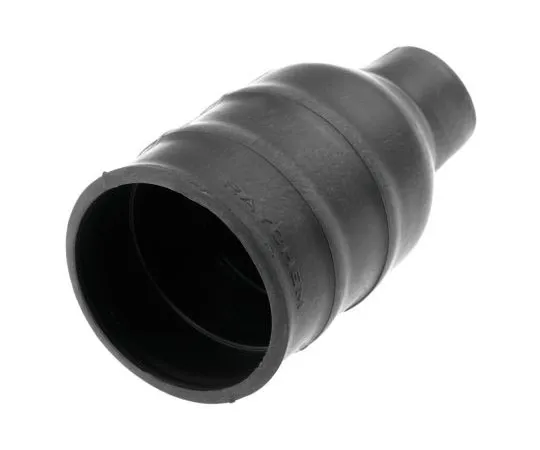 63-7462-52 TE Connectivity Straight Cable Boot Black, LFH Polyolefin, 43mm 202K163-100-0