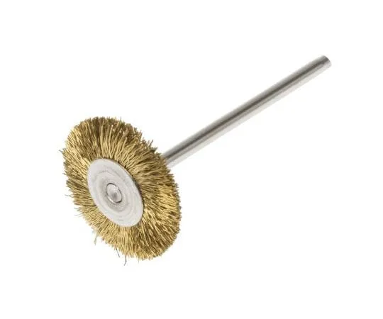 63-7375-02 RS PRO Brass Abrasive Circular Brush, 12000rpm, 2.35mm Diameter 146-3842