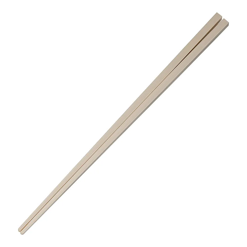 62-6725-71 New Ecolen Chinese Chopsticks Normal 25 cm Ivory (50 Pairs)