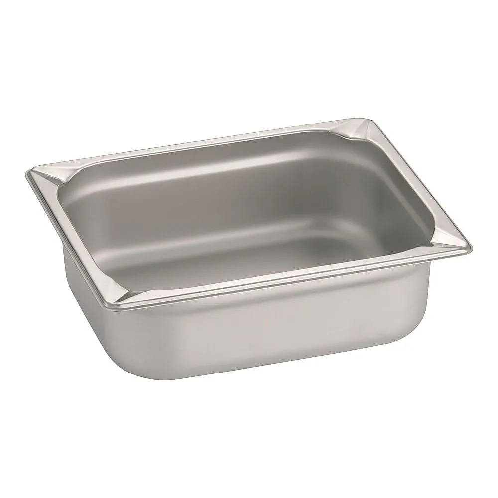 62-6360-29 KINGO Stainless Hotel Pan 1/2 x 100 mm 12100