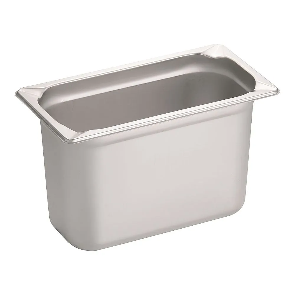 62-6360-47 KINGO Stainless Hotel Pan 1/3 x 200 mm 13200