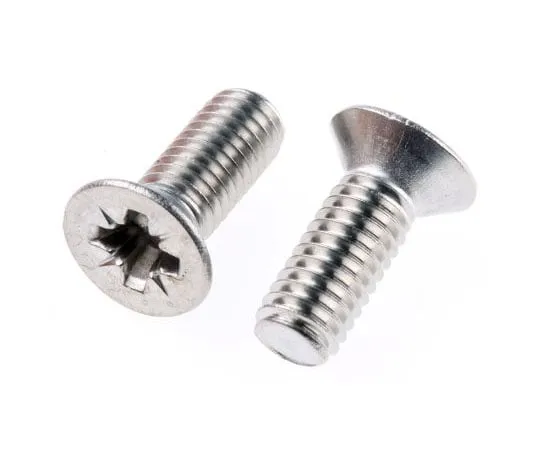 63-7380-83 RS, M6 Countersunk Head, 16mm Stainless Steel Pozidriv A4 3161 158-3720