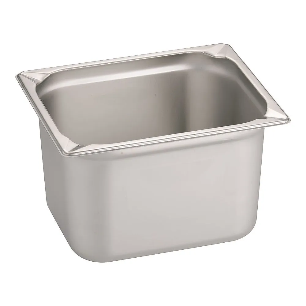 62-6360-46 KINGO Stainless Hotel Pan 1/2 x 200 mm 12200