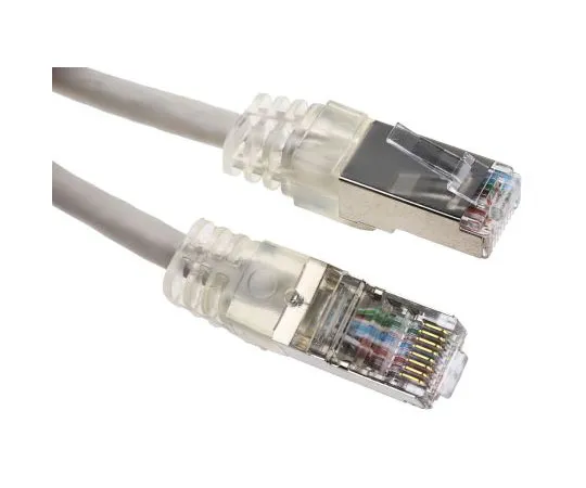 63-7508-49 Decelect Forgos Grey Cat5 Cable F/UTP, 2m Male RJ45/Male RJ45 SPE190719