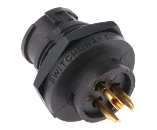 63-7431-47 Switchcraft EN3 Series Panel Mount Connector, 3 contacts Plug EN3P3MX