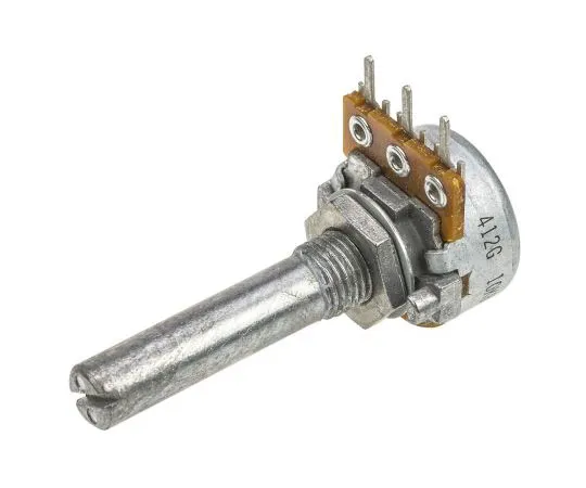 63-7448-65 Alps Rotary Carbon Film Potentiometer with a 6 mm Dia. Shaft, 10kΩ, ±10%, 0.1W, Linear RK1631110TWA RK1631110TWA